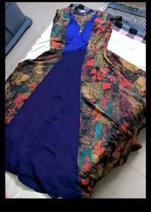 Multicolored Ethnic Gown
