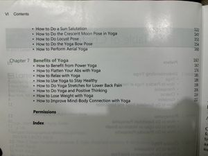 Yoga Intermediate Book