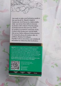 Dr Sheths HALDI HYALURONIC ACID SERUM