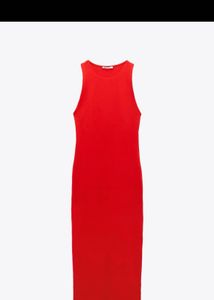 Beautiful Zara Red Bodycon Dress