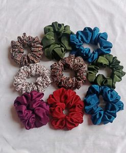 Colourfull Scrunchies