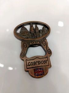 London Imported Keychain Design Metallic Copper