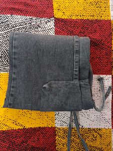 Vintage Wash Cargo Jeans