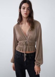 Zara Pleated Blouse 👚