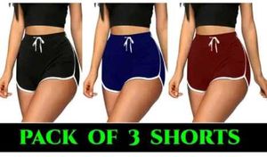 3-Pack Women's Sporty Shorts .... New