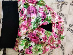 floral stylish top