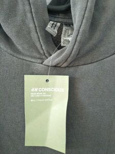 H&amp;M Washed Grey Hoodie