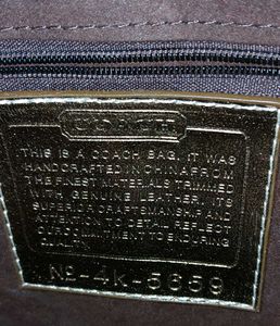 Coach Signature Soho Optic Bag - Brand New