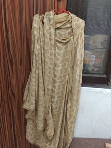 Elegant Beige Saree