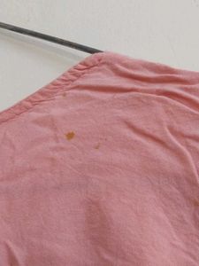 Elegant Pink Embroidered Kurta