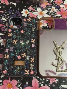 Designer Phone Cases - YSL & Swarovski