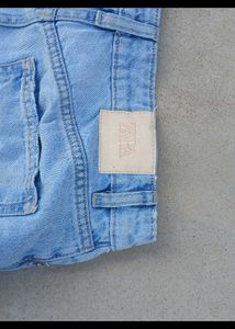 Light Wash Wide Leg Jeans