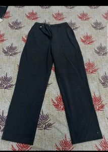 Gray Casual Pants