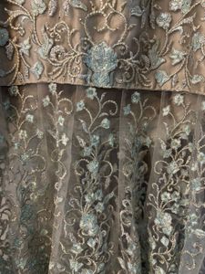 silver Lehenga
