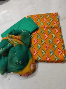 Cotton Satin Suit Sale