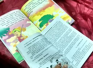 Children&#39;s Stories In Malayalam + Free Pocket English Malayalam Dictionary