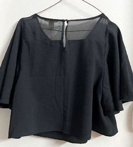Forever 21 Trendy Black Top