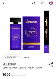St.Botanica Carolina Amber Luxury Perfume