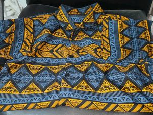 Patterned Short Sleeve Shirt