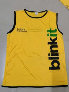 Blinkit Sleeveless T-Shirt