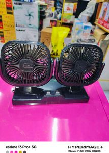 12dc Car Dashboard Fan Dual All Types Vehicles Sui