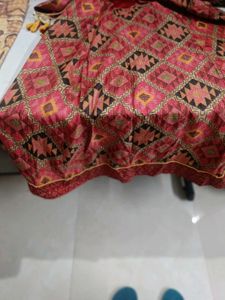 Red Printed Kurta