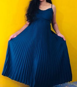 WOMEN MAXI BLUE DRESS!!