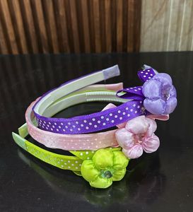 Floral Headband Set - Handmade