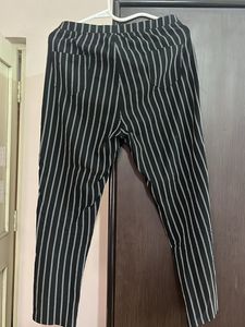 Black And White Trousers