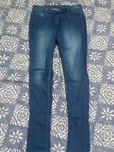 Dark Blue Denim Jeans