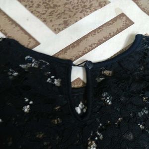 Lace Bell Sleeve Top
