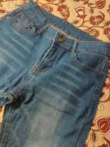 Blue Skin Fit Jeans