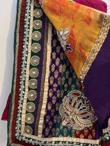 Georgette Multicolor Party Wear Saree
