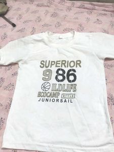 White Graphic T-Shirt
