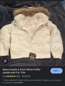 Puffer Jacket - Abercrombie