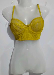 LACE CORSET BRA