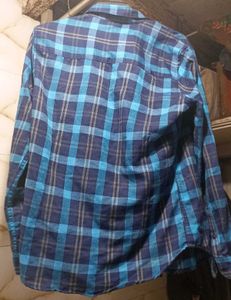 Navy Blue Full Sleeve Shirt