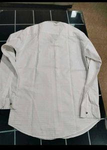 White Striped Formal Shirt