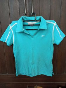 Reebok Turquoise Polo T-Shirt