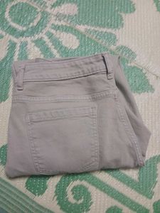 Olive Green Loose Fit high waist Jeans