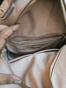 ALDO Powder PINK SHIMMERY SMALL backpack