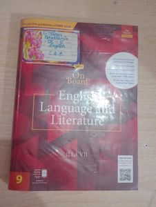 class 9 English language and literature
