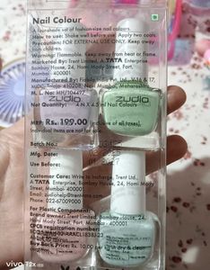 New Zudio Pastel Colour Nail Polish 💅