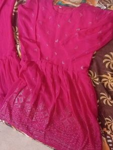 peumplm kurti with sharara good condition