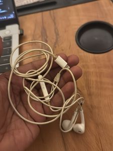 White Earphones