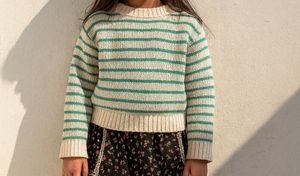 Striped Knit Sweater