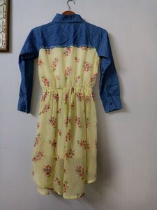Jeans &amp; chiffon top