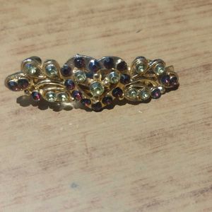 Combo Pack Of Marble Hair Clips