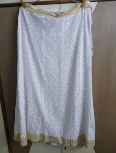 Beautiful White Net Skirt🤍🤍
