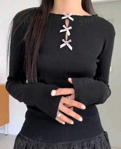 Women's Front Bow Top